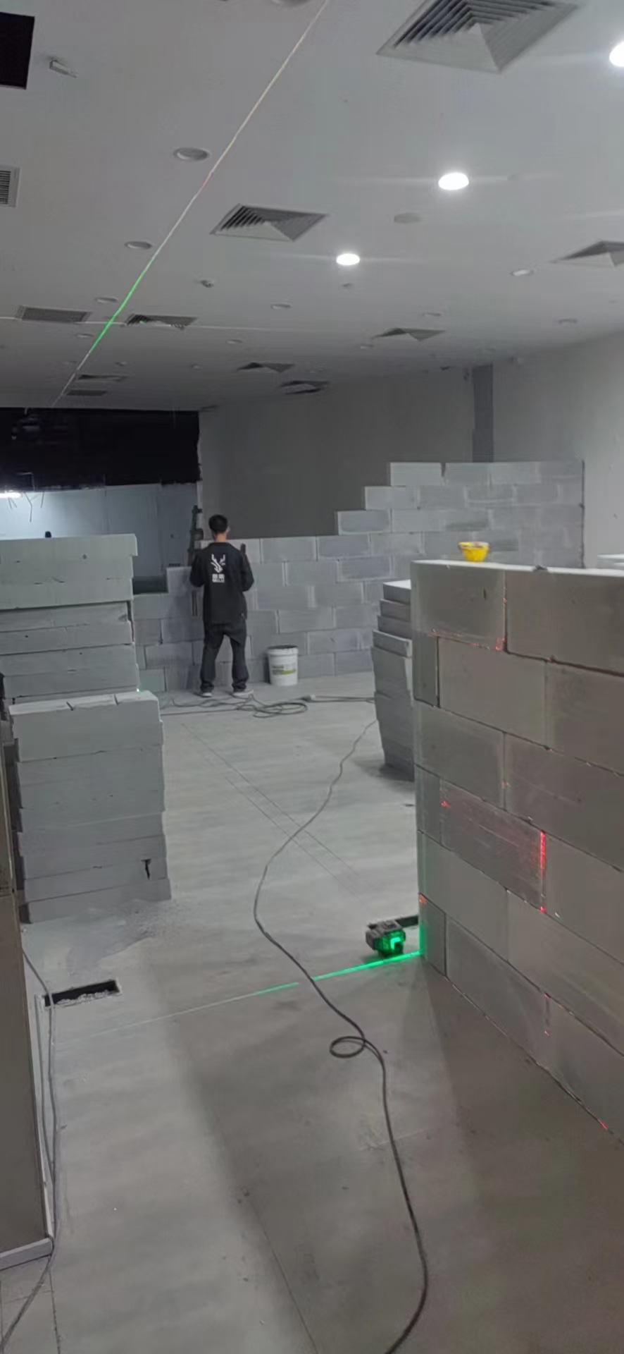 轻质砖隔墙场景